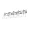 Z-Lite Harper 5 Light Vanity, Chrome & Clear 483-5V-CH - alternate 4